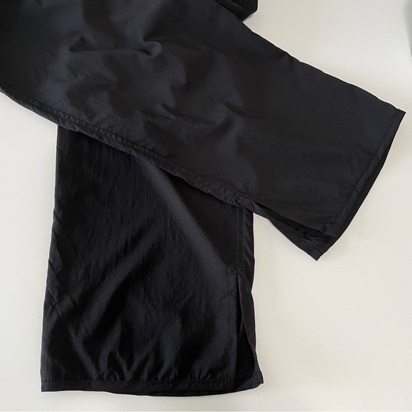 NWT The Foxy Kind Relaxed Rebel High Rise Drawstring Slit Hem Pants Black Medium - Picture 14 of 16